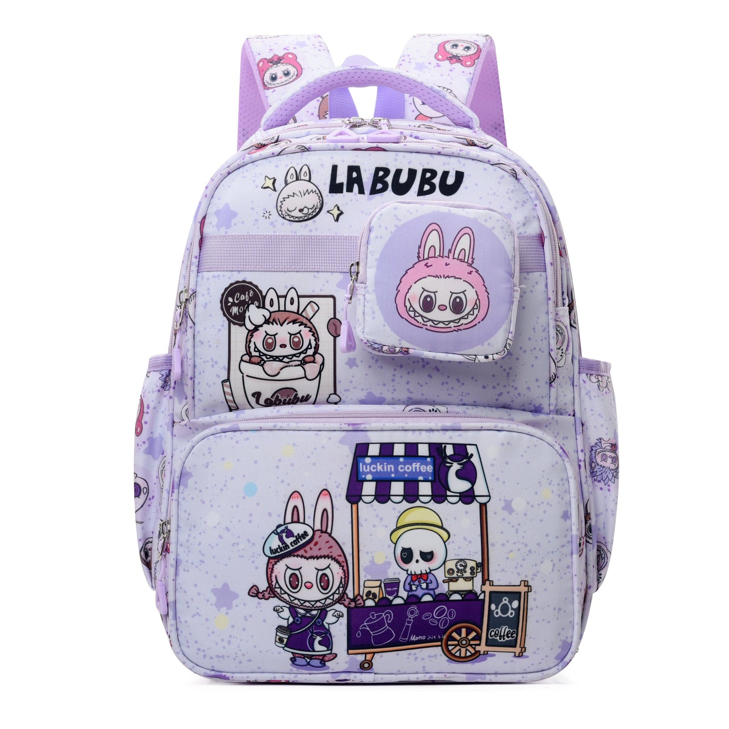 Everyday Is a Happy Day Labubu Kids Backpack