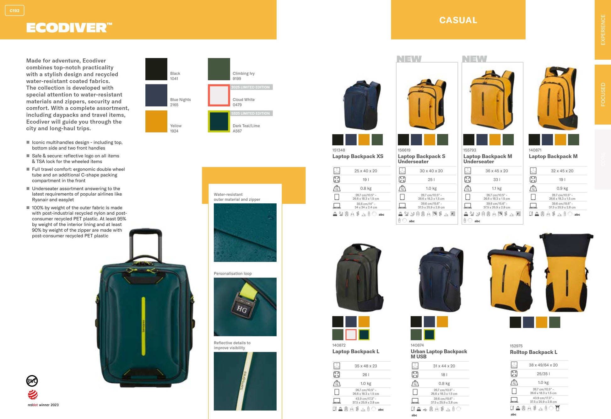 SAMSONITE - ECODIVER - RUCKSACK - Maroquinerie Keller