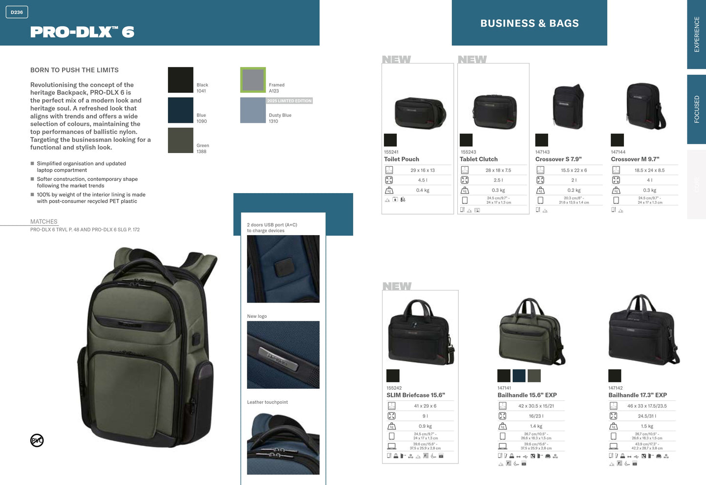 SAMSONITE - PRO-DLX 6 - Maroquinerie Keller