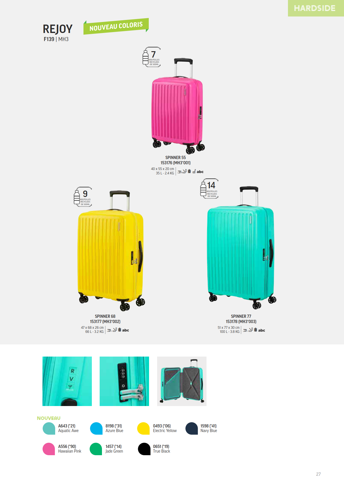 AMERICAN TOURISTER - REJOY - Maroquinerie Keller