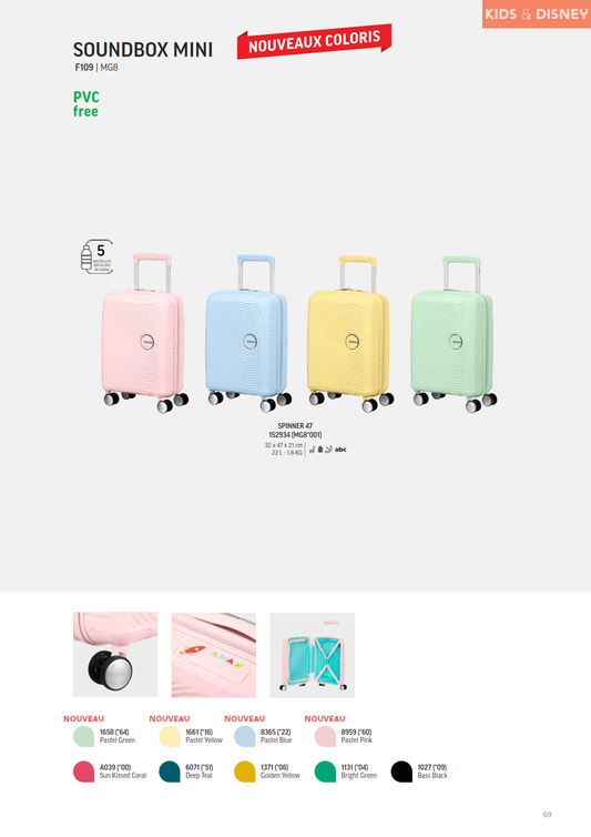 AMERICAN TOURISTER - SOUNDBOX MINI - Maroquinerie Keller