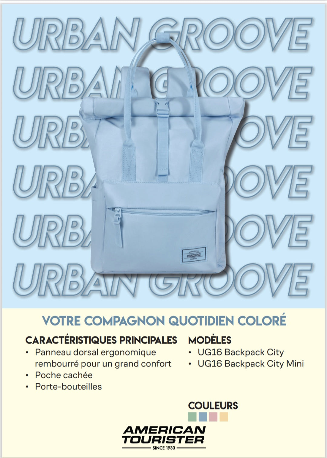 AMERICAN TOURISTER - URBAN GROOVE - Maroquinerie Keller